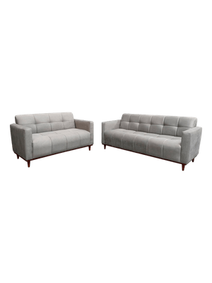 Juego de Sala Mx Muebles 5 Puestos Austin 5P-Pl4027R18 Gris